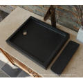 Indian black granite sink